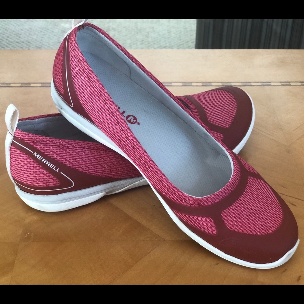 MERRELL SlipOn Sneaker Flat Pink Red, sz 6.5
